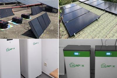 China Solarenergiesystem 5kwh 10kwh 50kwh 12kwh Solarenergiesystem-Kits zu verkaufen