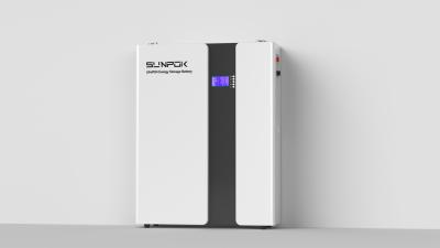 China Sunpok USA warehouse 48V lithium ion battery 10KWH 51.2V 200Ah Solar System Wall for sale