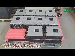 Hybrid Solar Off Grid Inverter 48V 8kw 10kw 12kw Three Phase