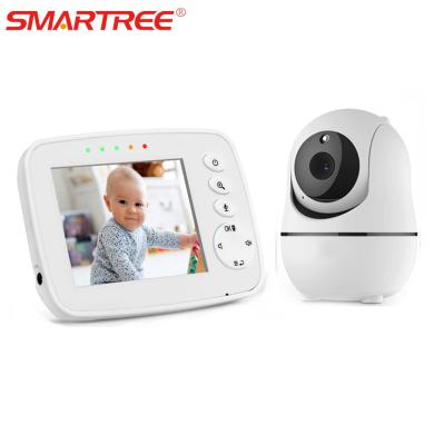 China PAN-TILT Baby Monitor 3.2 Inch Digital Monitor Wireless Video Smart Camera for sale