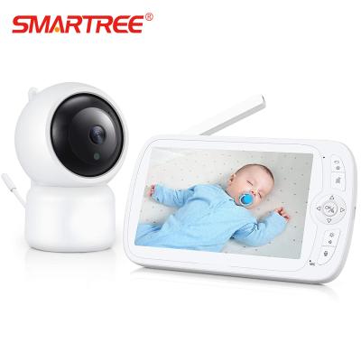 China PAN-TILT SMARTREE Good Quality Price 5 Inch PTZ Baby Monitor Hot Selling Cheap Baby Monitor With Night Vision for sale