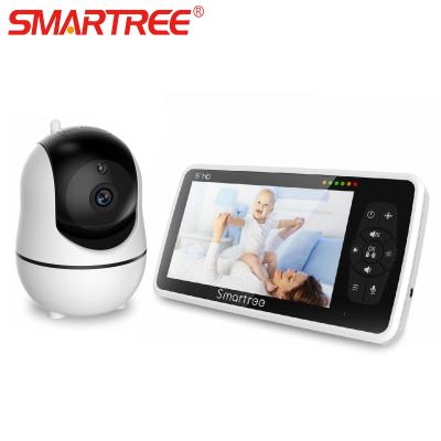 China 2021 New PAN-TILT 5inch 1080P Baby Monitor Camera With High Resolution for sale