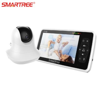 China Newest PAN-TILT Smart Child Panoramic Digital Wireless Video Baby Monitor With Camera Temperature Monitor for sale