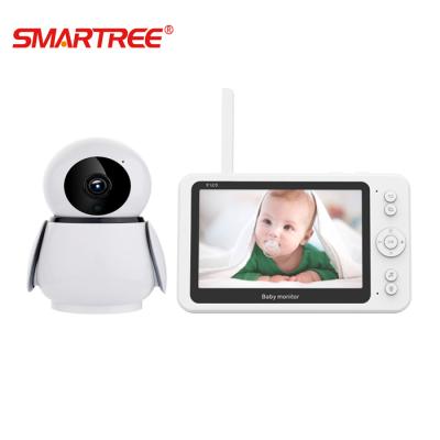 China PAN-TILT 2020 Latest 5 Inch 1080P 2.0Mp Baby Monitor, Baby Security Camera, Baby Video Camera Manufacturer for sale