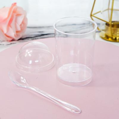 China Newest Hot Selling Food Grade Eco-friendly Plastic Cup Dessert Goodies Cup for sale