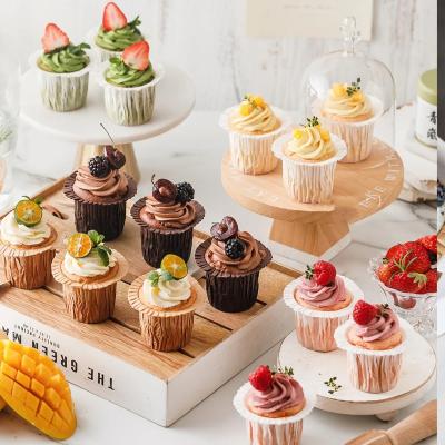 China Food Grade Bun Baking Mold Special High Temperature Resistant Cup Oven Bun Baking Cup Top Hat Cupcake Curling Cup for sale