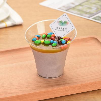 China Custom Food Grade Wholesale Price Food Grade Dessert Cup Sweets Mug for sale