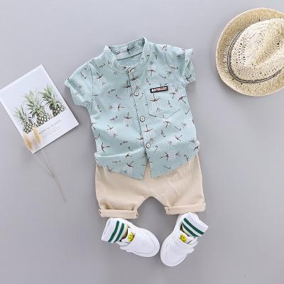 China Fashion\Comfortable\durable baby boy clothes swimming pool shirt shorts wholesale custom made cheap children's clothing from Yiwu manufacturers for sale