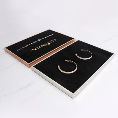 China Lightweight Luxury Eco - Friendly Jewelry Display Tray , High End Watch Jewelry Display Stand for sale