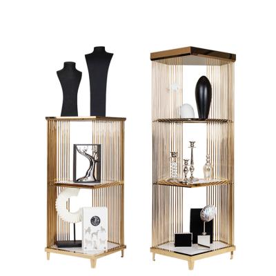 China Floor-standing eco-friendly apparel display rack. shoe display for sale