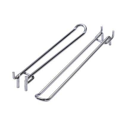 China Supermarket Eco-friendly Shelf Metal Hanging Hook Can Be Customized Size Store Retail Display Stand Display Hook for sale