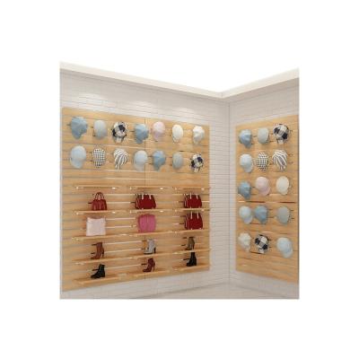 China Modern High Quality Modern Wooden Board Shop Supermarket Decoration Wall Panel Decoration Panel for sale