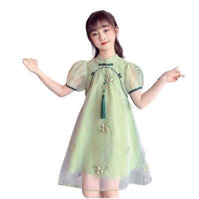 China Wholesale Breathable Summer Chinese Style Dresses For 12 Year Old Girls Girls Dresses Formal Dresses for sale