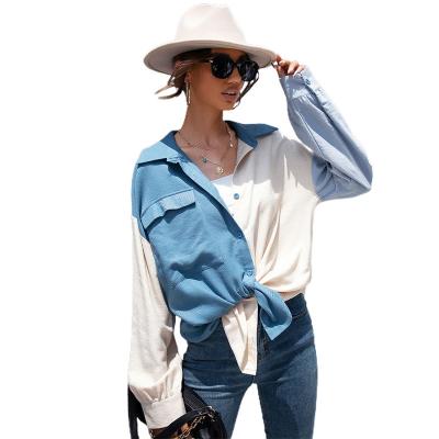 China Wholesale Breathable 2022 Autumn And Soft Elegant Tops Of The Winter Fashion Women'S Casual Shirts Blouses Loose Pungent for sale