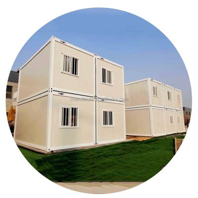 China Modern Foldable 19ft x 20ft Portable Home Container House Foldable Homes Trouble Contenedores for sale