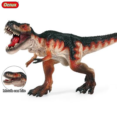 China Wholesale Model Toy Big Size Tyrannosaurus Rex Dinosaur Model Toy Oenux Simulation Solid Action Figures Kids Collection Gift Dinosaur Model for sale