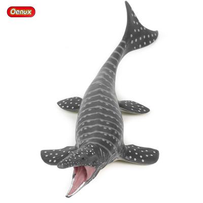 China Brinquedo Mosasaur Model Oenux Oenux Wholesale Realistic Dinosaur PVC Mosasaur Model Animal Prehistoric Education Festival Gift for sale