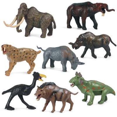 China Prehistoric Animals Toy Action Figures Home Decoration PVC Toy Oenux Wholesale Mini Marine Animal Solid PVC Action Numbers Collection for sale