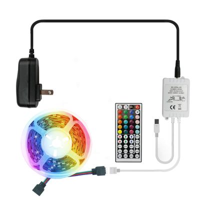 China Residential Indoor 5050 Bedroom Water Proof RGB Led Neon Strip Bar Light TV Backlight With Remote Profile for sale