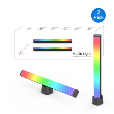 China Modern Smart LED Table Light 60RGB LED Light Bead 15 Stage Modes And 4 Music Modes For Room Decoration for sale