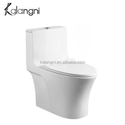 China White Sanitary Ware Chinese Toilet High Quality WC Bathroom Double-Flow Commode Ceramic Bowl One-Piece Toilet for sale