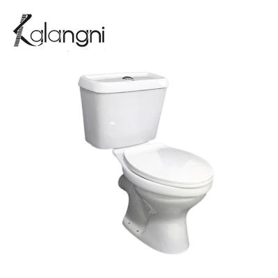 China Cheapest Hot Sales Two Piece Pirce Pirce Double-Flow Bathroom Toilet Modern Two Piece Ceramic Flush Floor Flush Piping Element Two P-Trap for sale