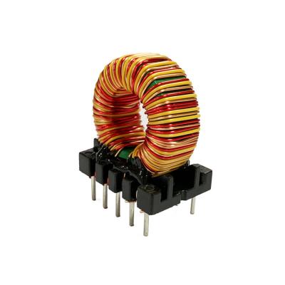 China Electronic Supply Ring Magnetic Base Inductor T25*15*10 13MH Plug-in Inductor for sale