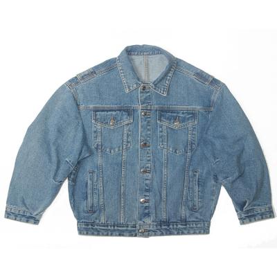 China OEM Design Breathable High Quality Jacket For Men Fashion Drop Shoulder Cotton Mens Denim Jacket for sale