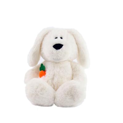 China Lovely Bunny Rabbit Handmade High Quality Animal Plush Stuffed Toy With Carrot for sale