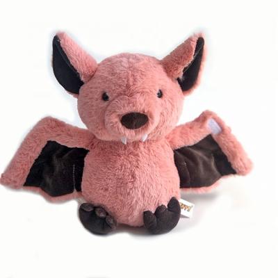 China Creative Funny Cartoon Stuffed Pink Bat Plush Toy for sale