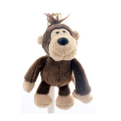 China Promotional or Gift Custom Plush Monkey Plush Toy Key Chain Key Ring China Supplier for sale