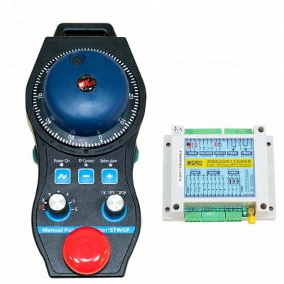 China Solid Wireless CNC MPG Steering Wheel Handheld Syntec MPG CNC Wireless Remote Control for sale