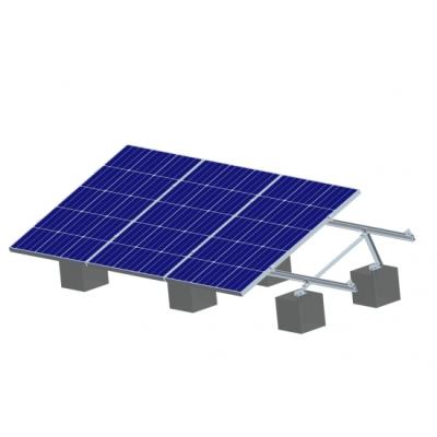 China Adjustable PV Solar Panel Installation Tilt System For Flat Roof Mount Solar Panel Solutions Solar Panel Roof Tilt Mount for sale