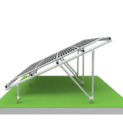 China Ground Structure System PV Solar Power Solar Panel Aluminum 6005-T5 Ground Mounting Solar Ground Racking for sale