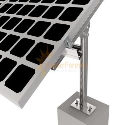 China Best Price Solar Panel Al6005-T5/SUS304 Rectified System Rack Mount Solar Ground System Mounting for sale