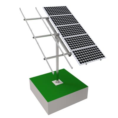 China Commercial 5kw Single Axis Solar Track System On Grid 100 Kw Commercial Customized Photovoltaic Rack Solar Tracker Price for sale