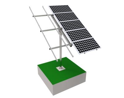 China Solar PV Off Grid Durability Solar System 8 Pole Mounting Pole Solar Mounting System for sale