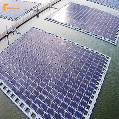 China Al6005-T5 China Top Floating Structure Solar System PV Rack Mount System Solar Pontoons For Solar Floating for sale