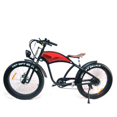 China EBike Chopper Cruiser Electric Bike 250w 500w 750w 1000w 26