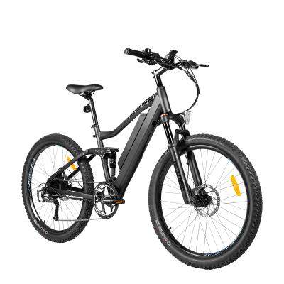 China Custom color mountain aluminum alloy mountain bike electric rear suspension mountain bike electricity for sale