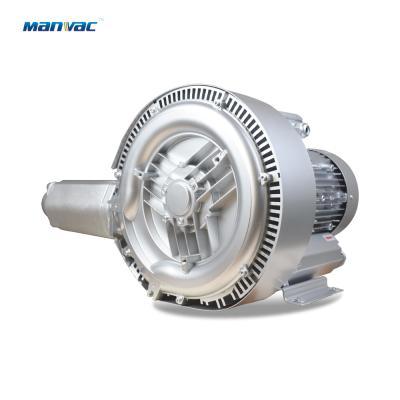 China High Pressure Lifting Blower 5HP 2 Stage Vacuum Air Ring Blower for sale