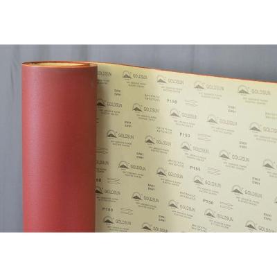 China Hot Selling Red Aluminum Oxide Roll Leather Same Abrasive Quality To SATC for sale