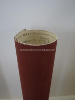 China Best Price Big Roll Size Red Sandpaper Sandpaper 1.38 x 100M for sale