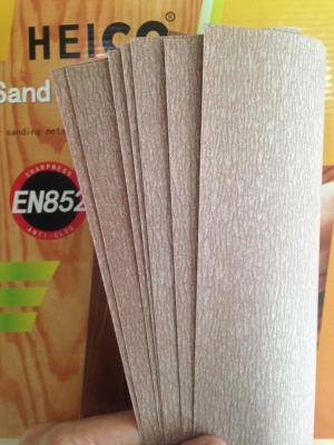 China EN852 Super Soft Dry Wood Polishing Anti-Clog Coated Emery Paper Sheet for sale