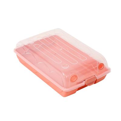 China Viable durable thickened finish storage box easy to disassemble transparent drawer shoe storage box for sale