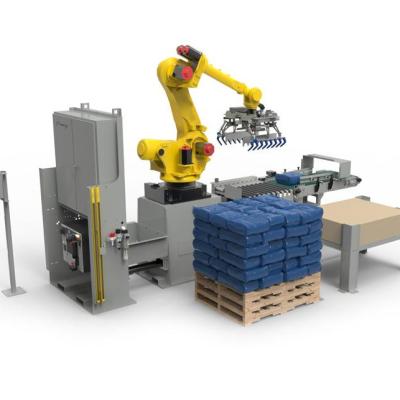 China High Quality Automatic 4 Axis Robot Palletizer Robotic Cement Bag Food Palletizer for sale