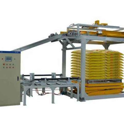 China High Position Conventional Food Carton Brick Putty Automatic Powder Palletizer PP Bag High Palletizing System for sale