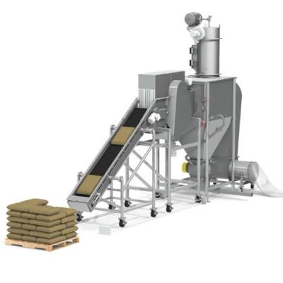 China 20kg-50kg Food Cotton Fiber Bale Opener Machine Grain Wheat Pellet Bale Breaker for sale