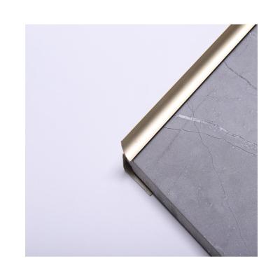 China Misumi Aluminum Profile Rigid Stainless Steel Aluminum Metal Form Edge Curved Corner For Exterior Shaped Tile Trim Bead for sale