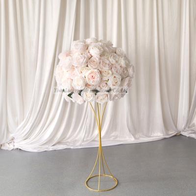 China LFB1653-1 50cm Wedding Party Decoration Artificial Flower Arrangements Wedding Backdrop Decor for sale